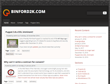 Tablet Screenshot of binford2k.com